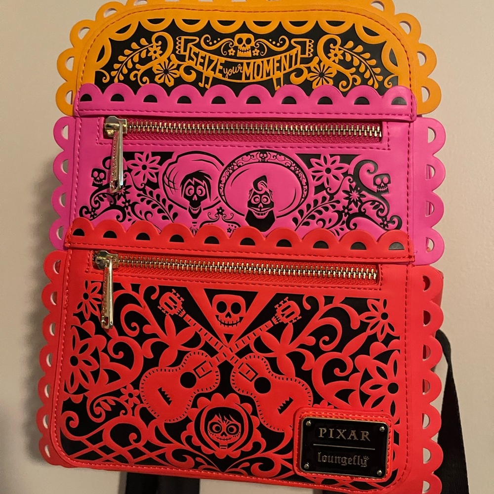 Loungefly Coco Die Cut Mini Backpack